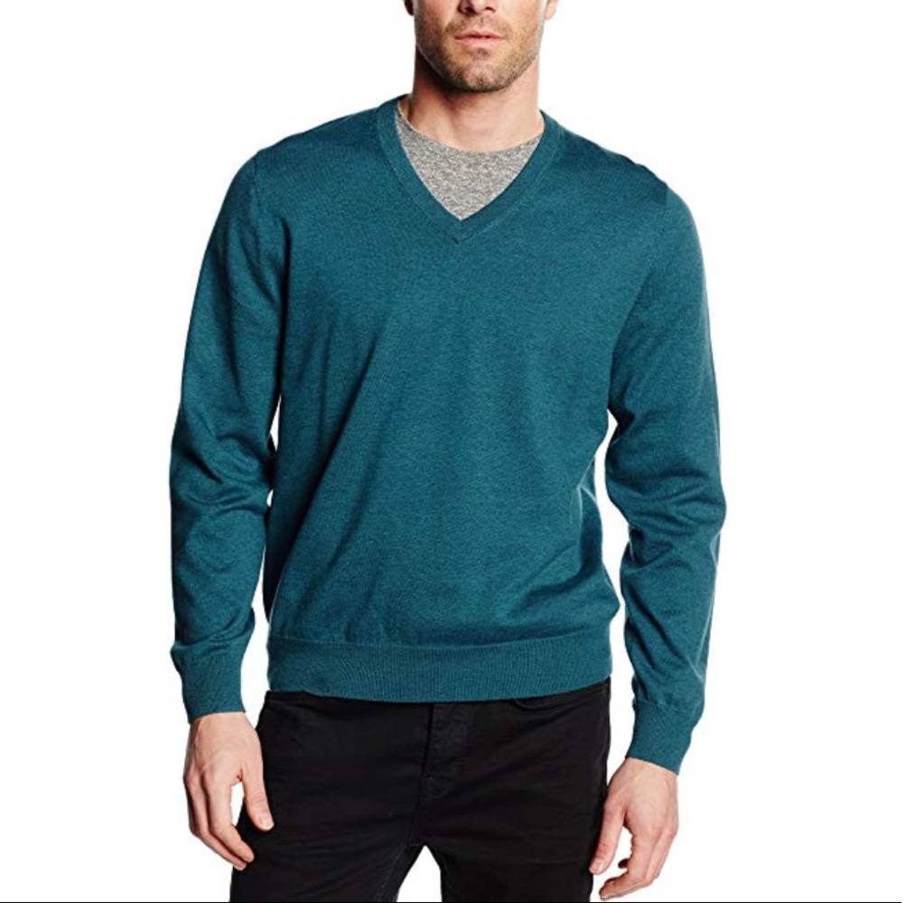 Brooks Brothers Supima Cotton V Neck Sweater